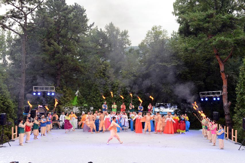 2015 화천쪽배축제 낭천별곡 개막공연 의 사진