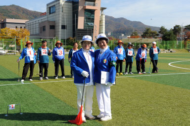 2016 제14회 화천군협회장기 게이트볼대회 개회식 사진