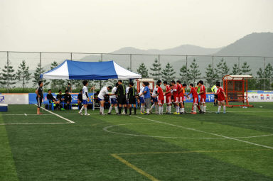 2011년도 전국풋살대회 시상식 의 사진