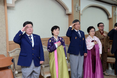 2015 화천군재향군인회장 이.취임식 의 사진