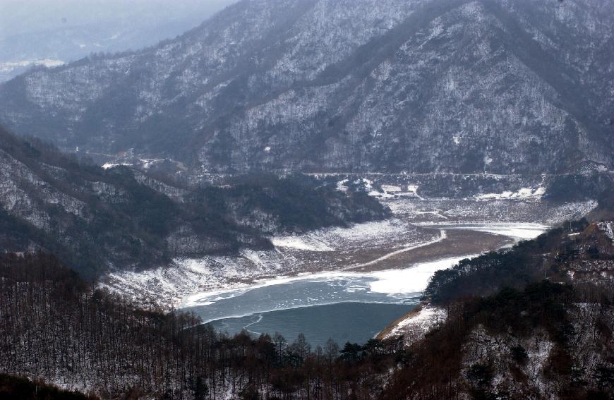 파로호 항공사진 의 사진