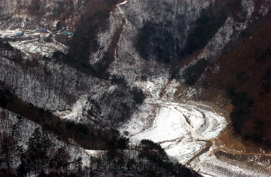 파로호 항공사진 의 사진