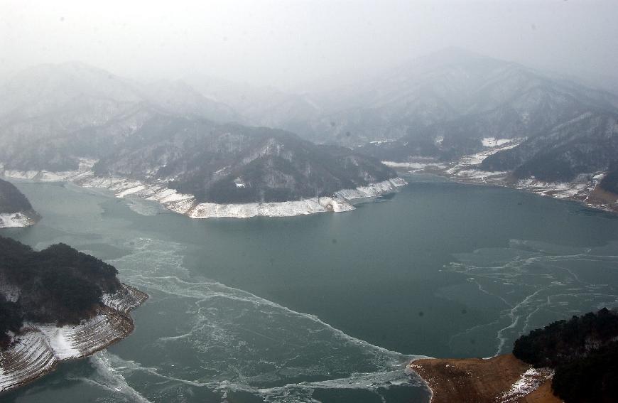 파로호 항공사진 의 사진