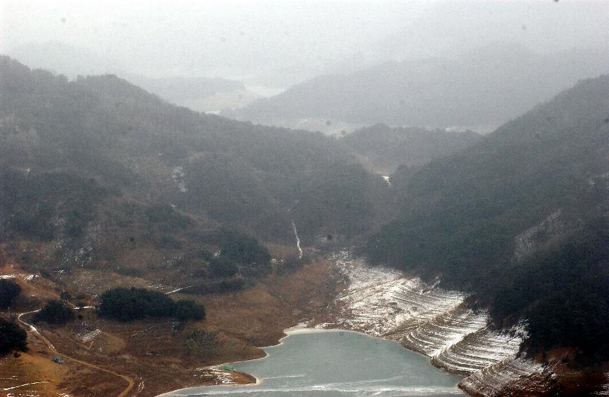 파로호 항공사진 의 사진