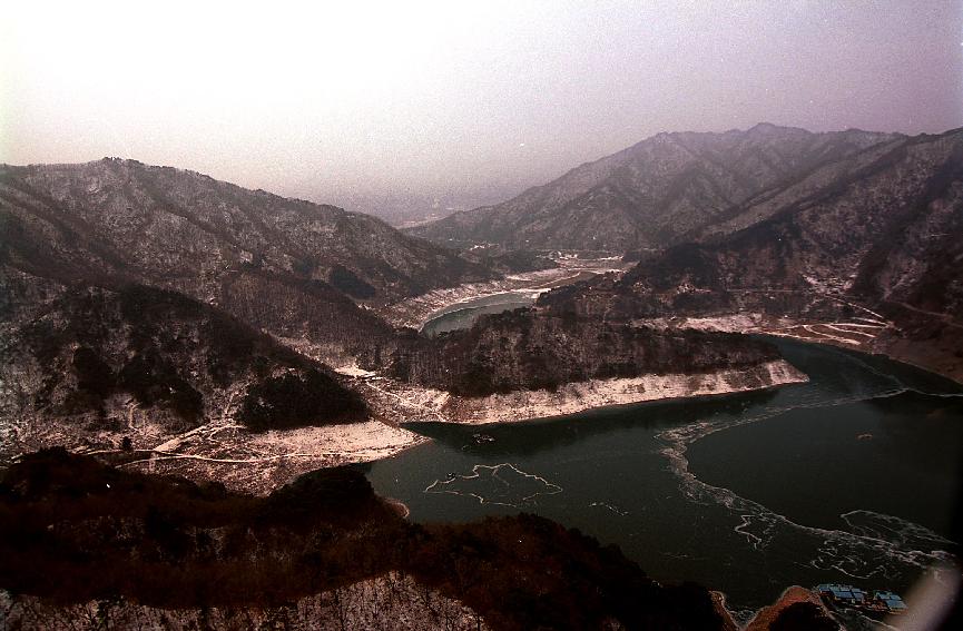 파로호 항공사진 의 사진