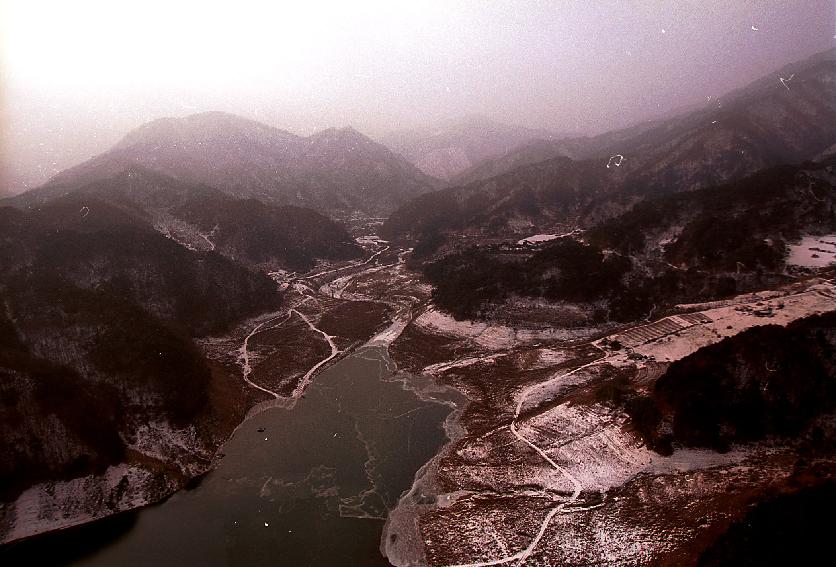 파로호 항공사진 의 사진