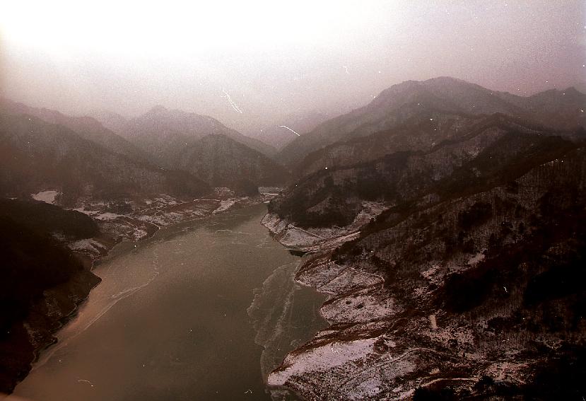 파로호 항공사진 의 사진