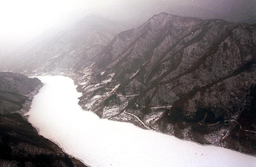 파로호 항공사진 의 사진