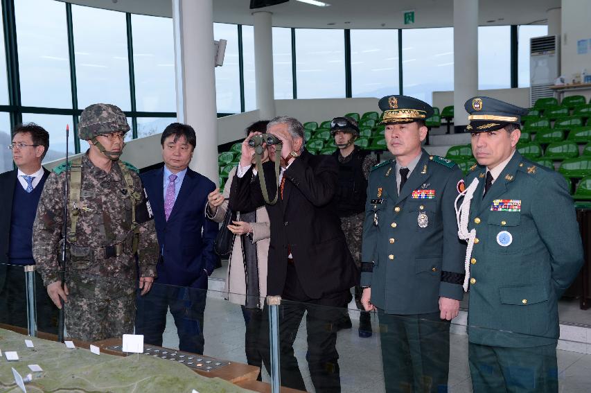 2015 산양지구 콜롬비아 전적비 참배행사 의 사진