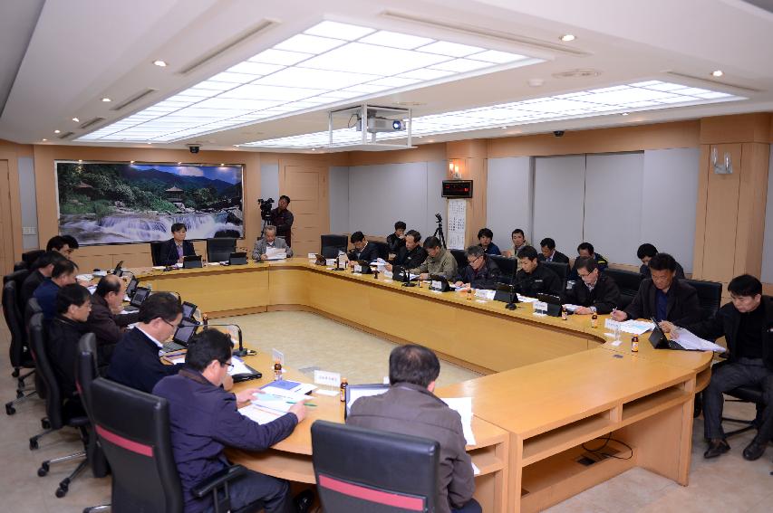 2015 산천어축제 최종결과 및 축제평가용역 중간보고회 의 사진