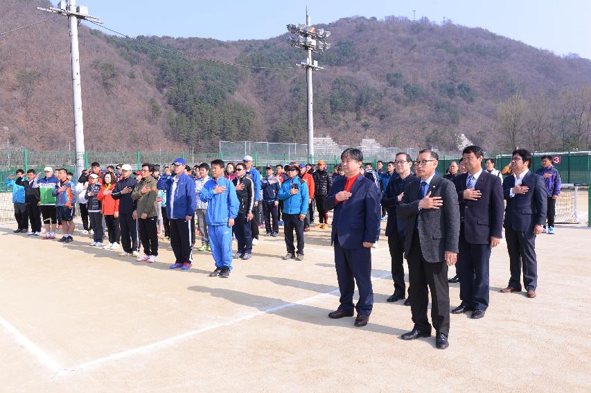 2015 화천군 체육회장기 테니스대회 의 사진