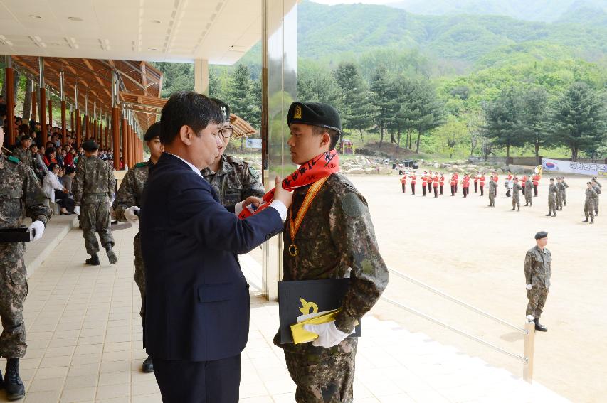 2015 육군제7보병사단 신병수료식 의 사진