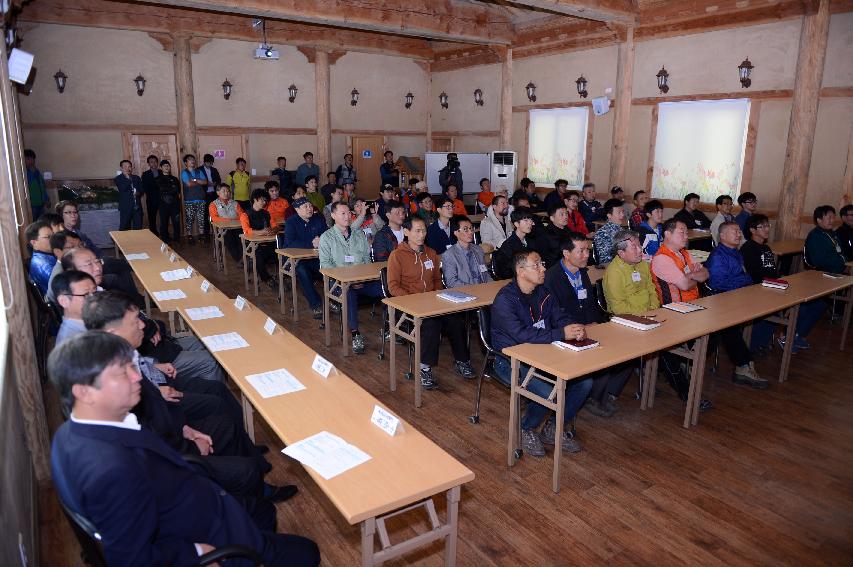 2015 화천한옥학교 대목반 제45기 입학식 의 사진