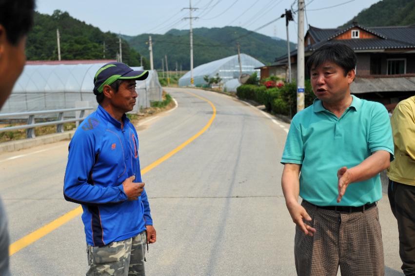 2015 화천군지역내 가뭄극복 현장 점검 의 사진