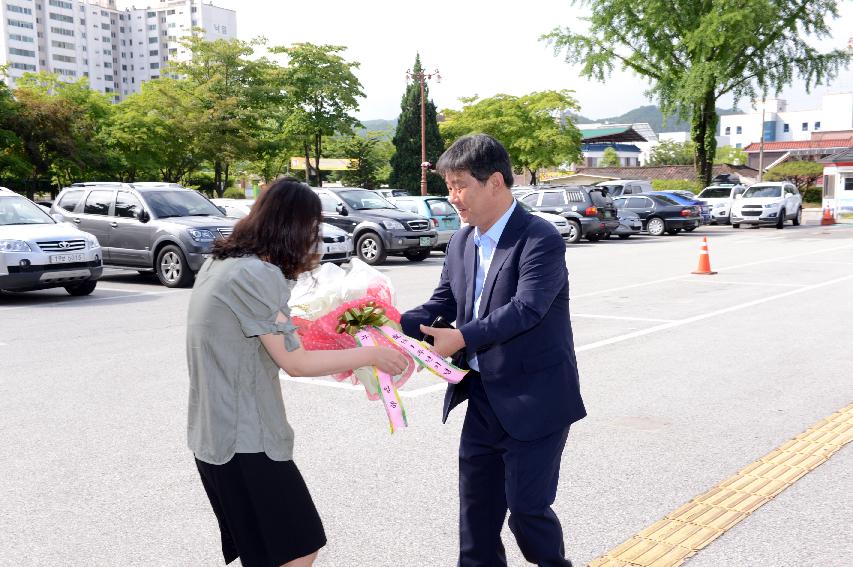 2015 최문순 화천군수 취임 1주년 기념촬영 의 사진