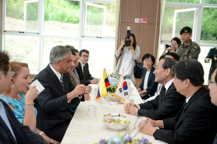 2015 콜롬비아 독립 205주년 기념행사 의 사진