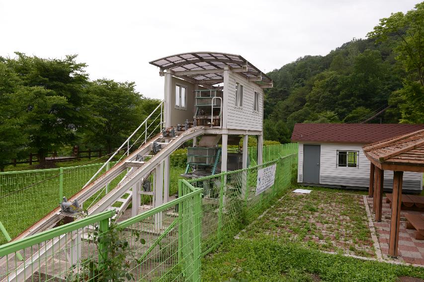 2015 물고기 하늘길 인공어도 전용궤도 전경 의 사진