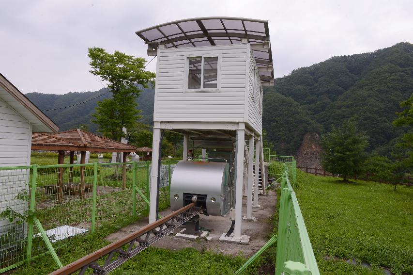 2015 물고기 하늘길 인공어도 전용궤도 전경 의 사진