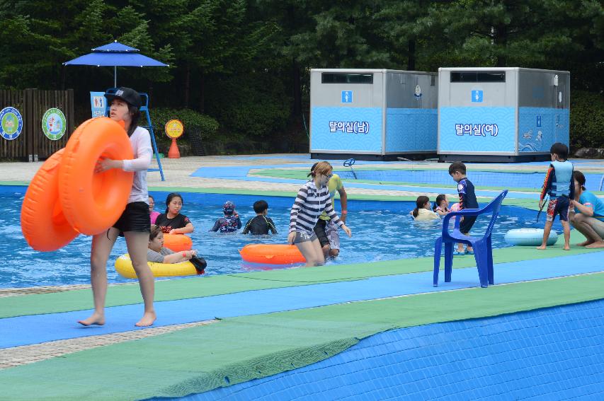 2015 물의나라 화천쪽배축제장 전경 의 사진