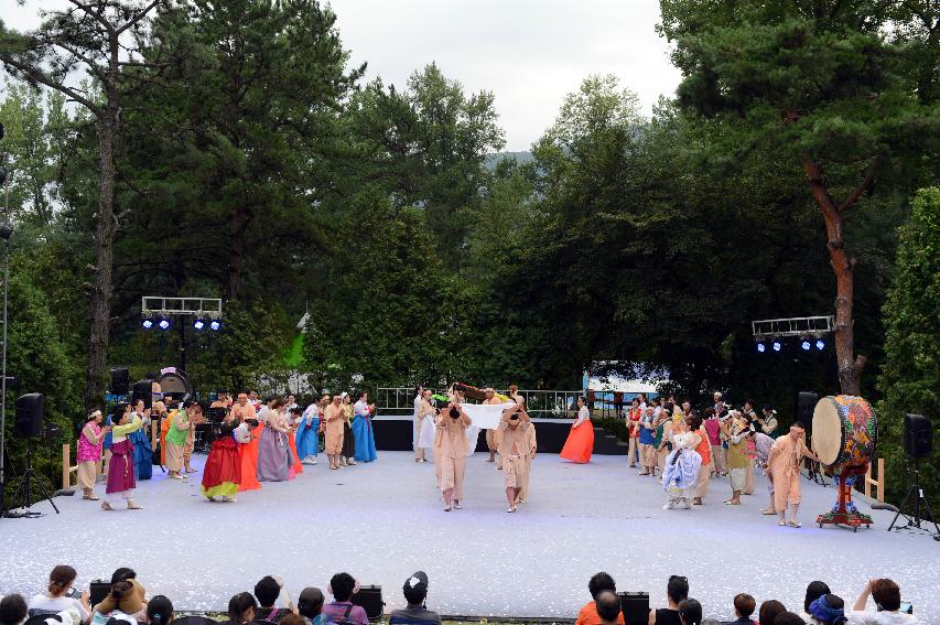 2015 화천쪽배축제 낭천별곡 개막공연 의 사진