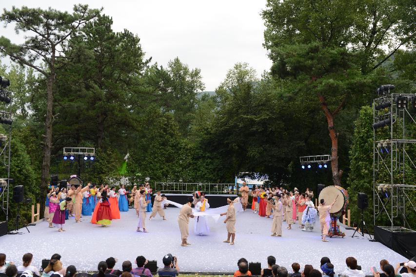 2015 화천쪽배축제 낭천별곡 개막공연 의 사진