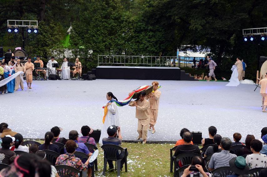 2015 화천쪽배축제 낭천별곡 개막공연 의 사진