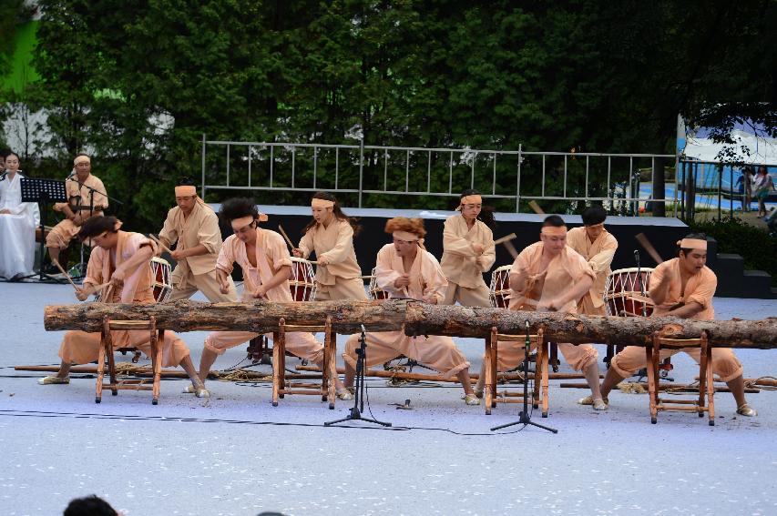 2015 화천쪽배축제 낭천별곡 개막공연 의 사진