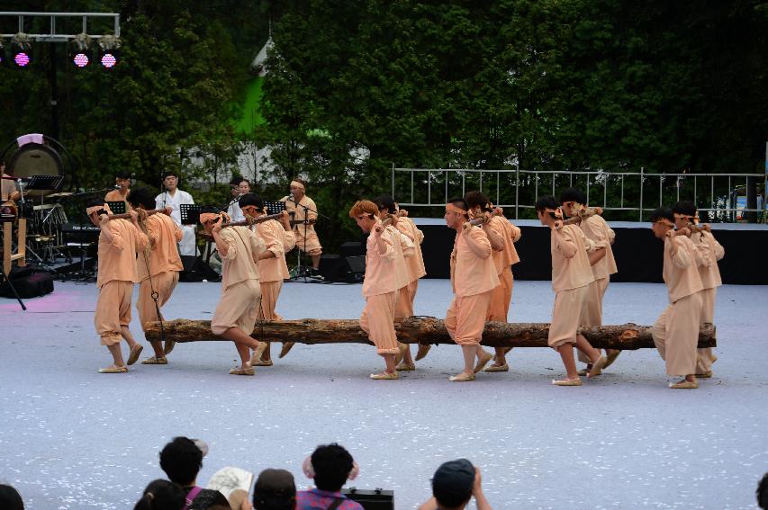 2015 화천쪽배축제 낭천별곡 개막공연 의 사진