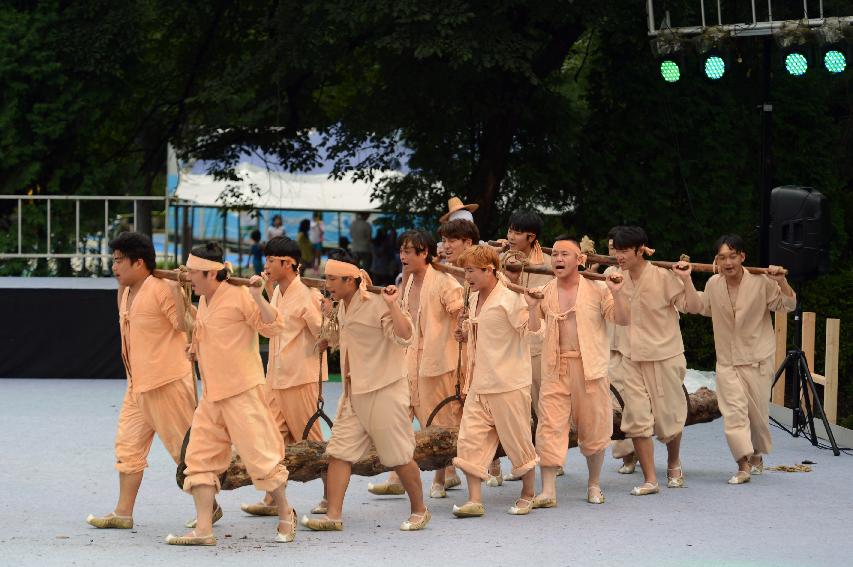 2015 화천쪽배축제 낭천별곡 개막공연 의 사진