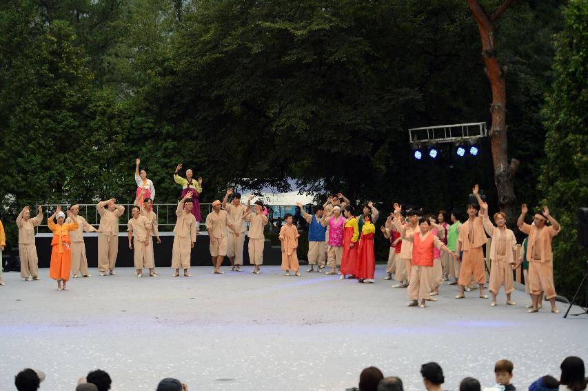 2015 화천쪽배축제 낭천별곡 개막공연 의 사진