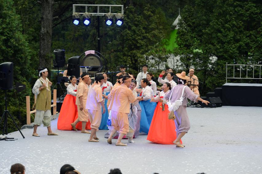 2015 화천쪽배축제 낭천별곡 개막공연 의 사진