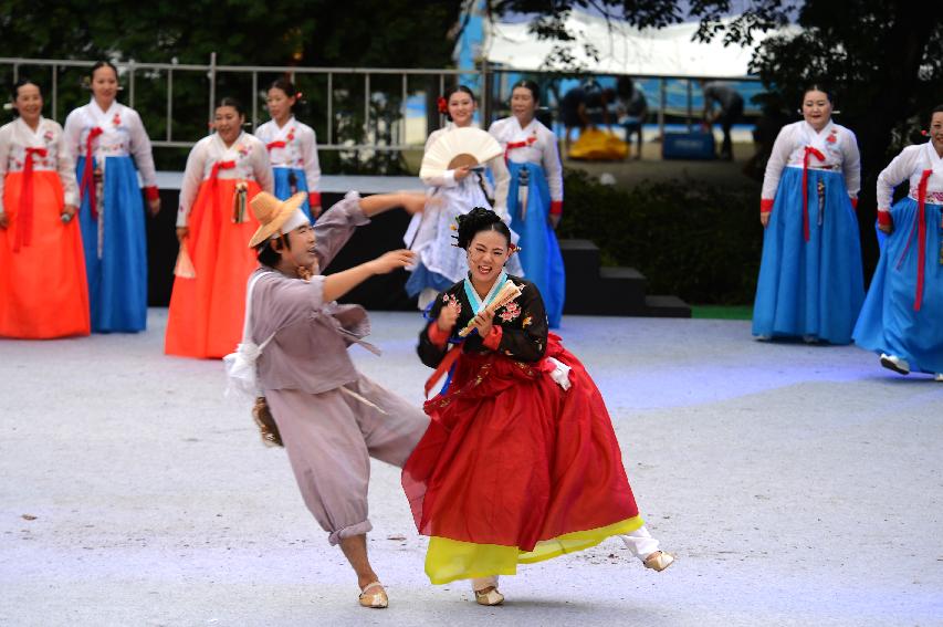 2015 화천쪽배축제 낭천별곡 개막공연 의 사진