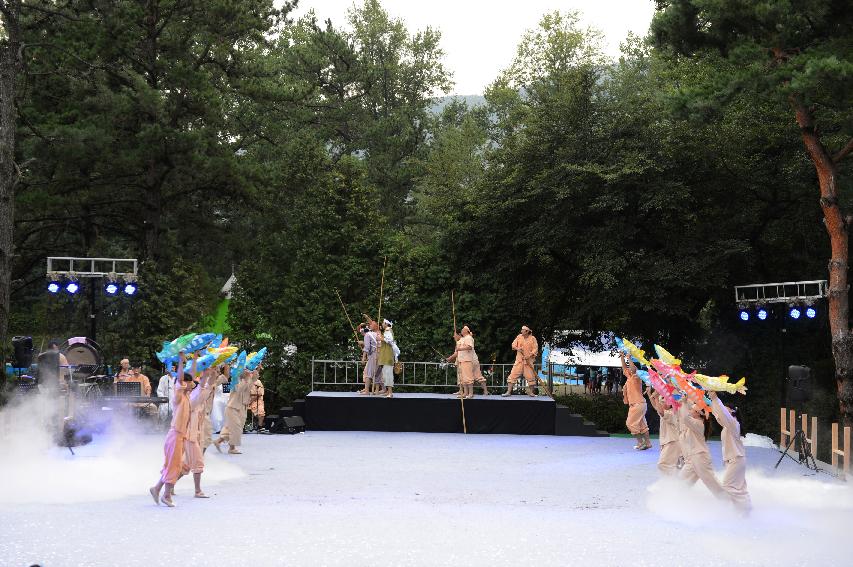2015 화천쪽배축제 낭천별곡 개막공연 의 사진
