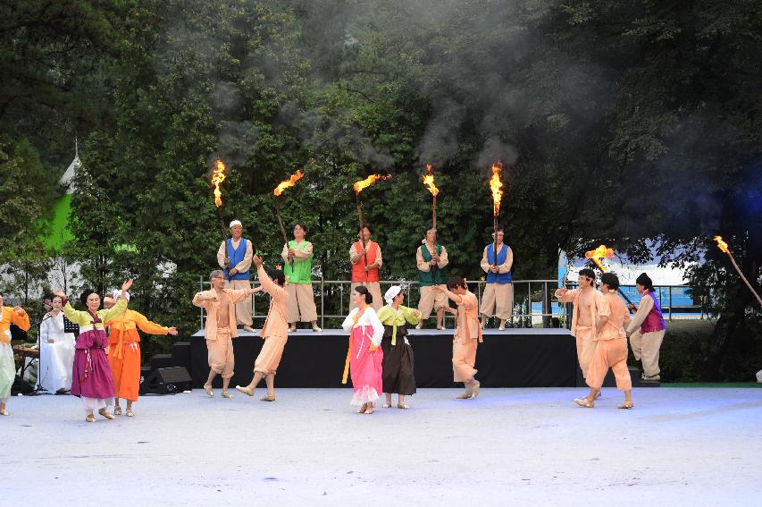 2015 화천쪽배축제 낭천별곡 개막공연 의 사진