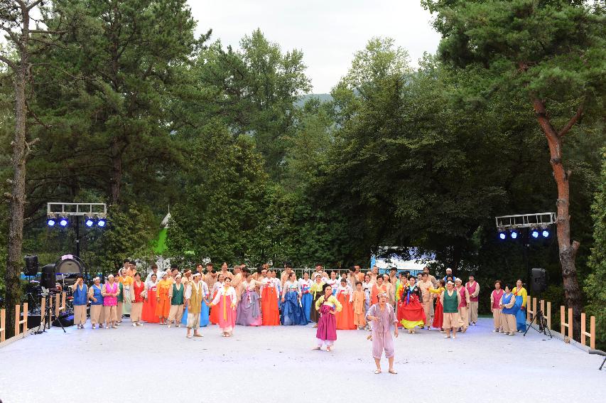 2015 화천쪽배축제 낭천별곡 개막공연 의 사진