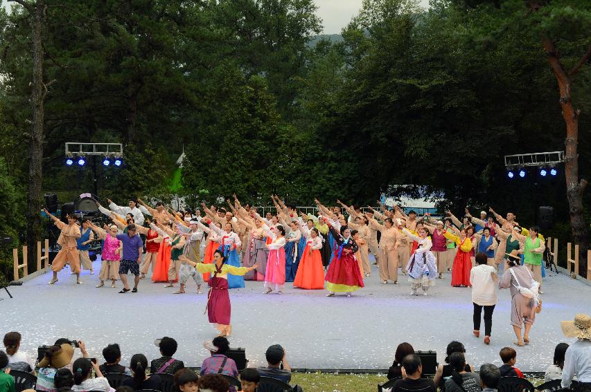 2015 화천쪽배축제 낭천별곡 개막공연 의 사진