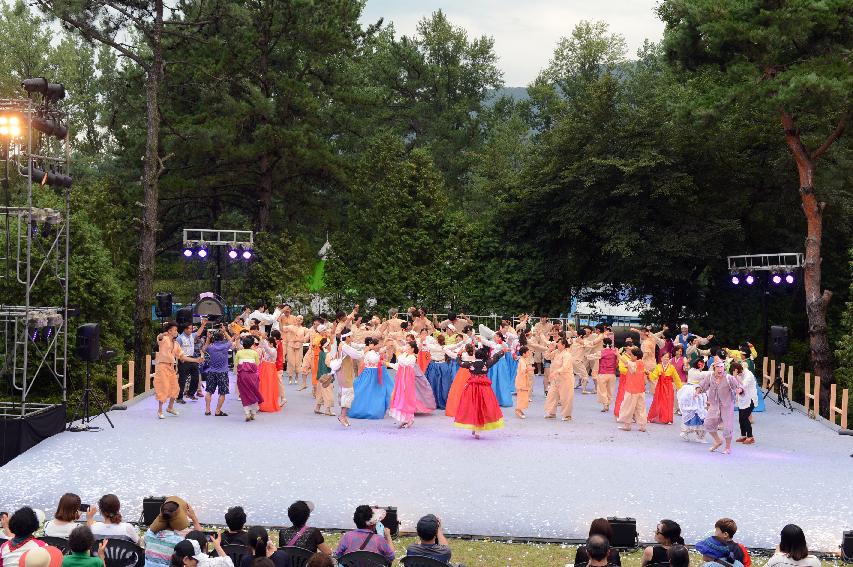 2015 화천쪽배축제 낭천별곡 개막공연 의 사진