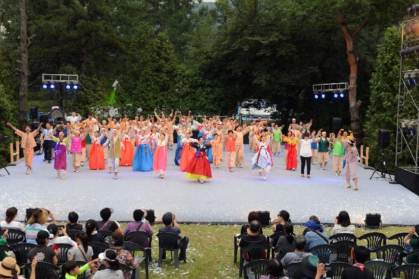 2015 화천쪽배축제 낭천별곡 개막공연 의 사진