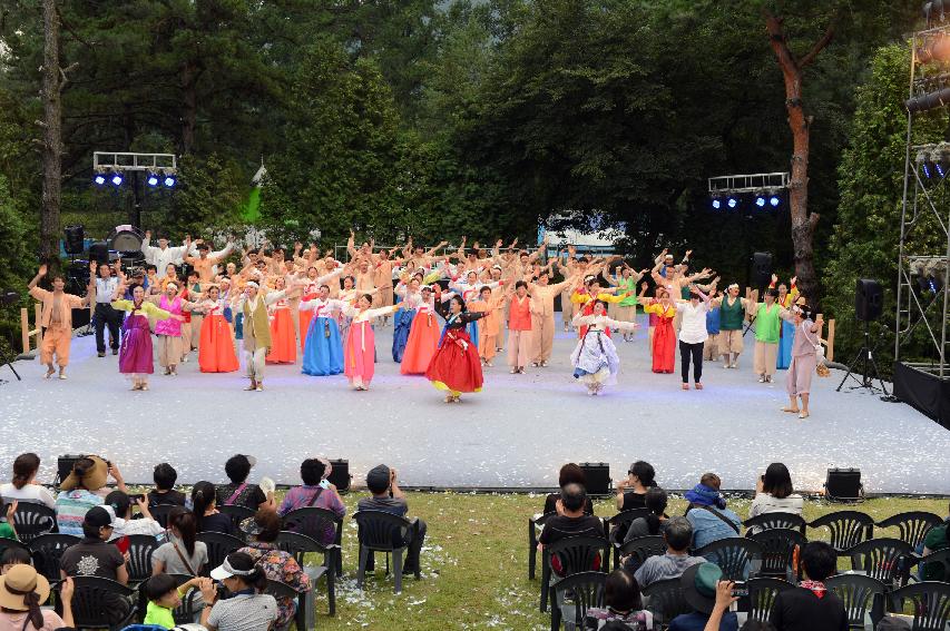 2015 화천쪽배축제 낭천별곡 개막공연 의 사진