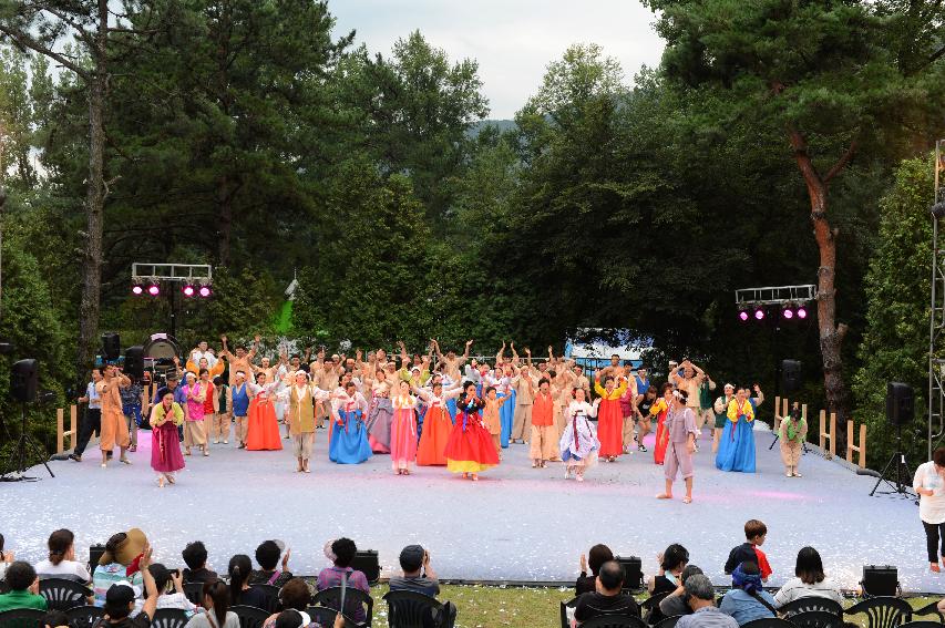 2015 화천쪽배축제 낭천별곡 개막공연 의 사진