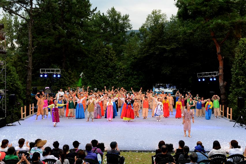 2015 화천쪽배축제 낭천별곡 개막공연 의 사진