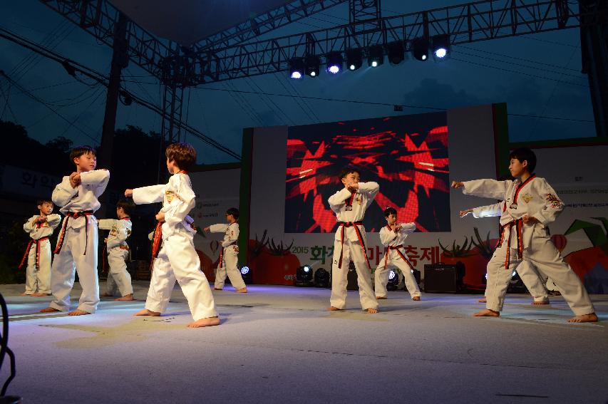 2015 화천 토마토축제 선포식 축하공연 의 사진