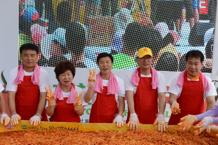 2015 화천 토마토축제장 전경 의 사진