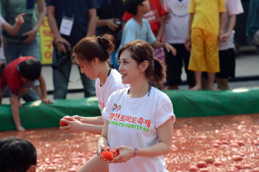 2015 화천 토마토축제장 전경 의 사진