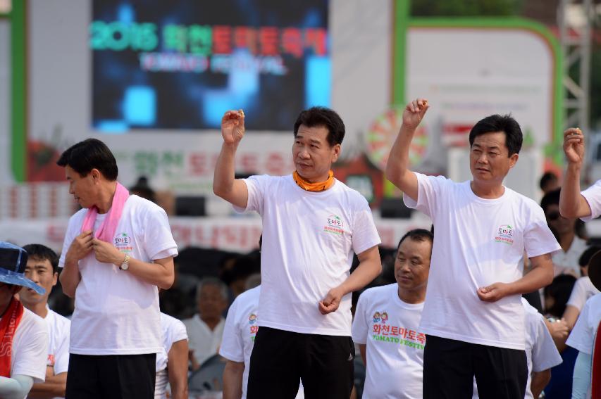 2015 화천 토마토축제장 전경 의 사진