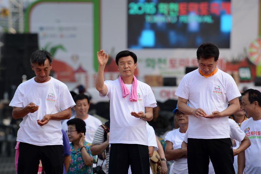 2015 화천 토마토축제장 전경 의 사진