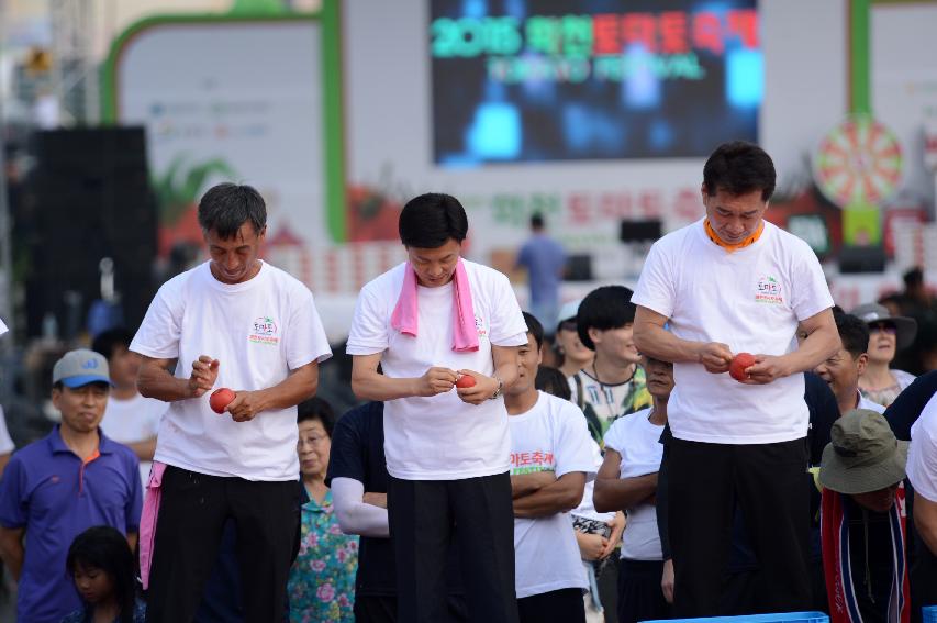 2015 화천 토마토축제장 전경 의 사진