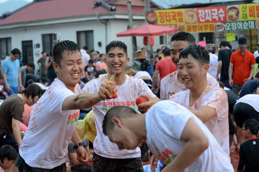 2015 화천 토마토축제장 전경 의 사진