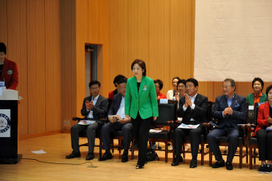 2015 전국여성체육대회 개회식 의 사진