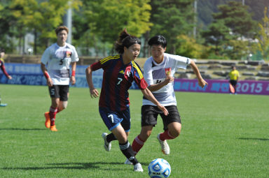 2015 추계한국 여자축구연맹전 의 사진